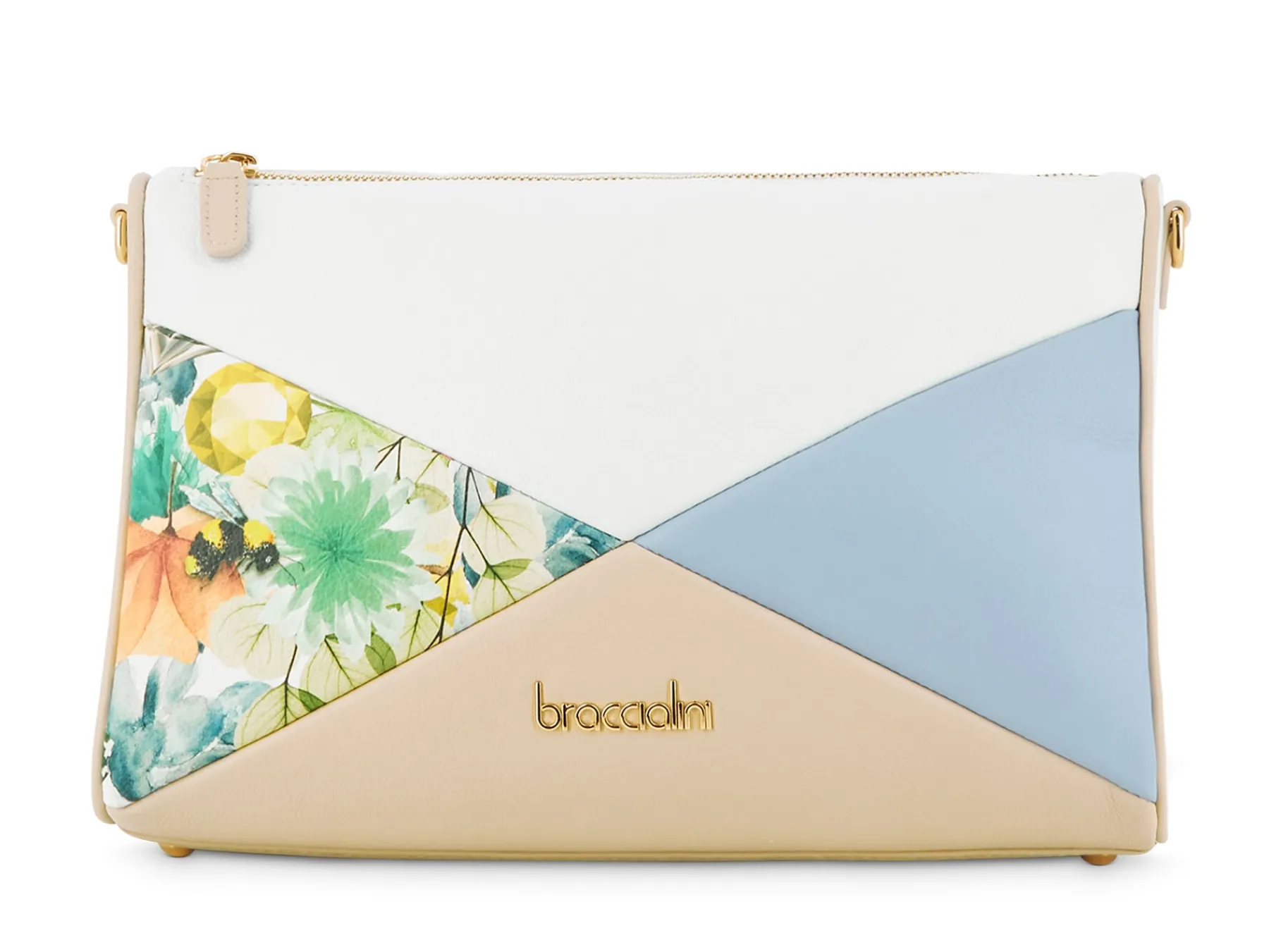 BRACCIALINI HANDBAGS white floral Best