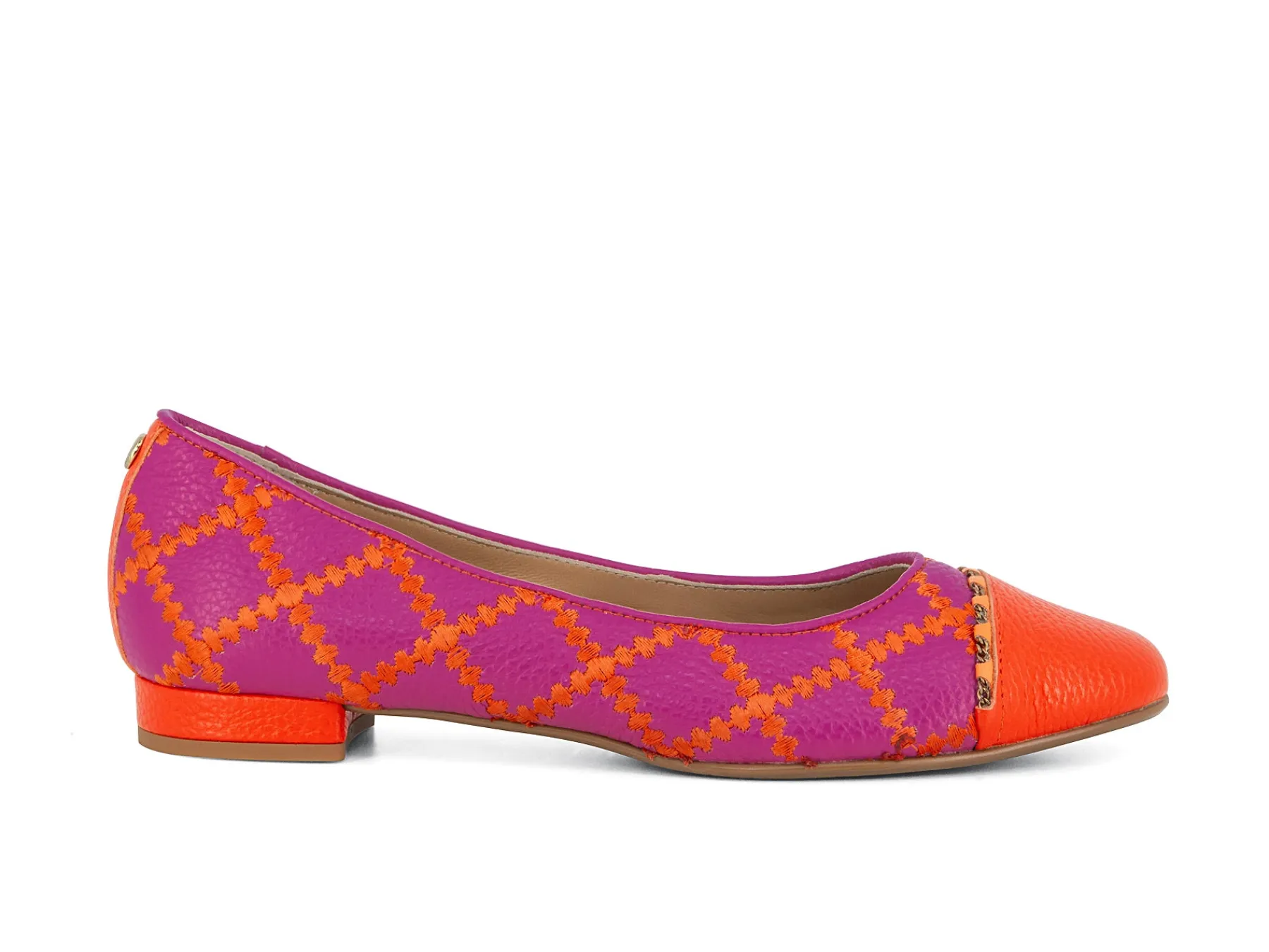 PETER SHEPPARD orange~pink multi New