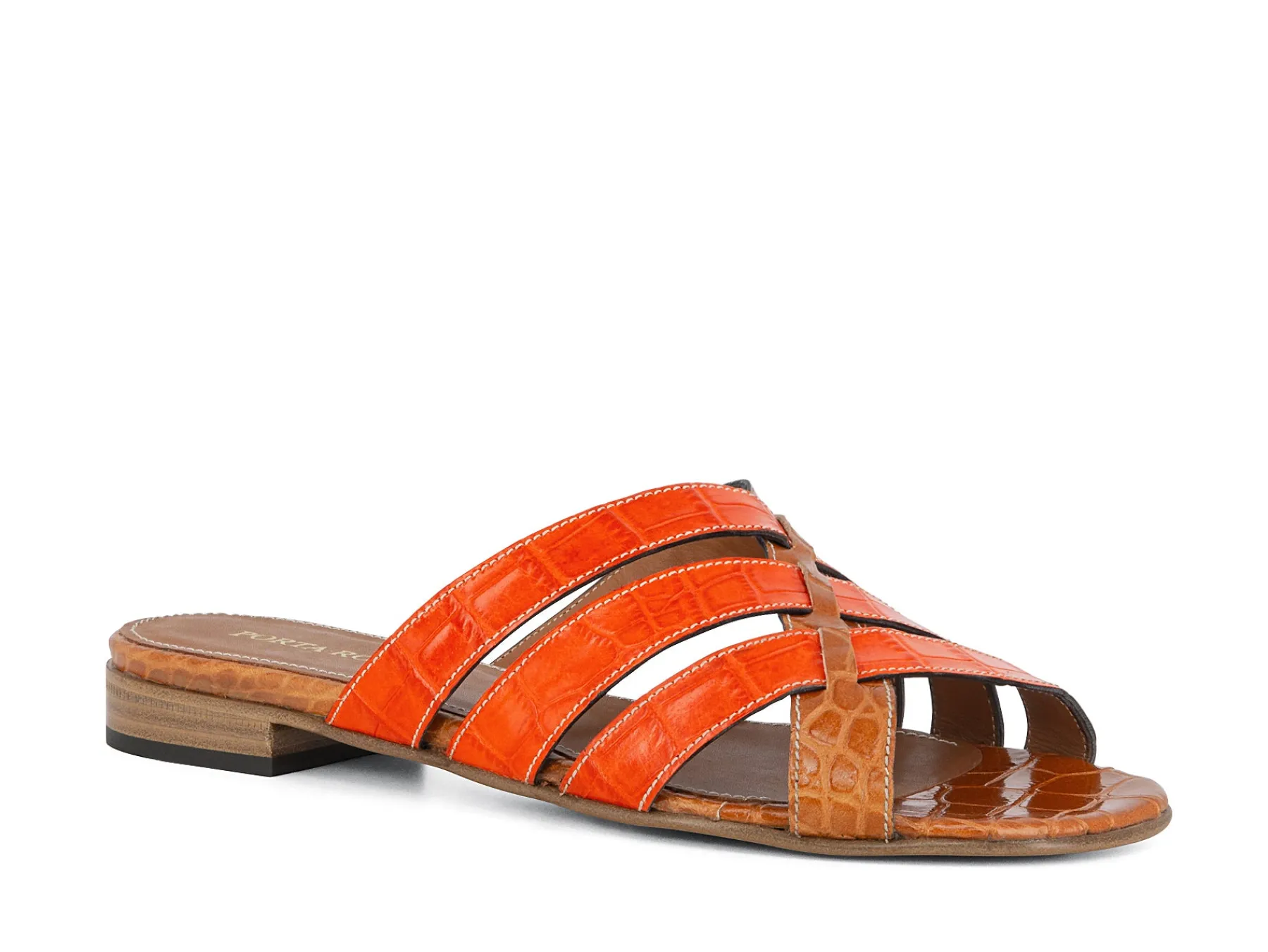 PORTA ROSSA orange~tan Outlet