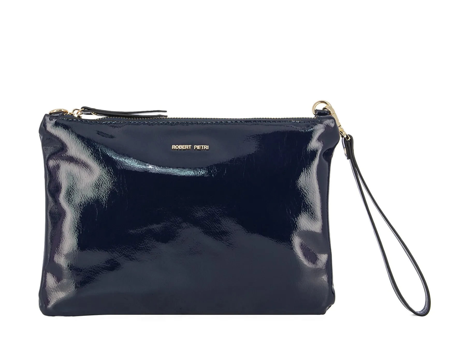 ROBERT PIETRI HANDBAGS navy hi-shine Shop